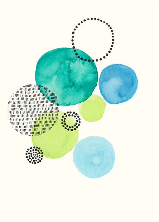 Lawyer,98498 Circles 3, by Natasha Lawyer, available in multiple sizes