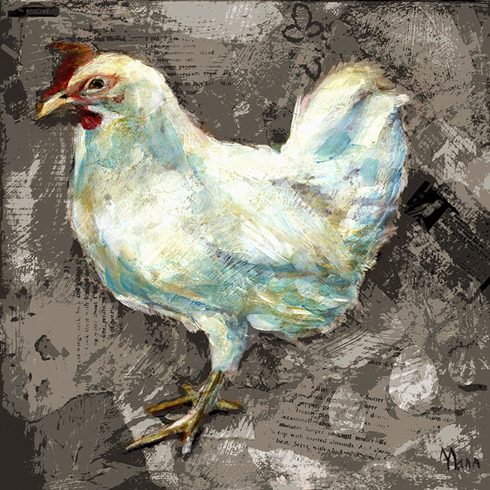 MAN-0007, Modern chicken,  available in multiple sizes