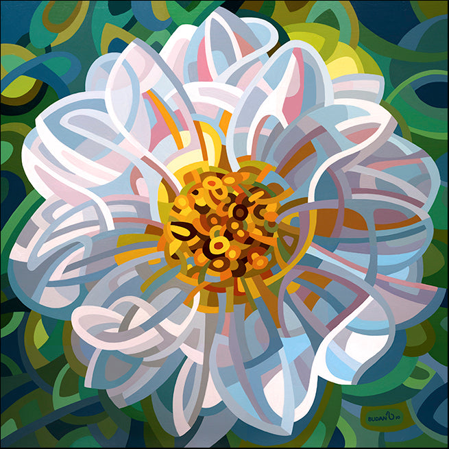 MANBUD123088 Floral Solitaire, available in multiple sizes - Chamton