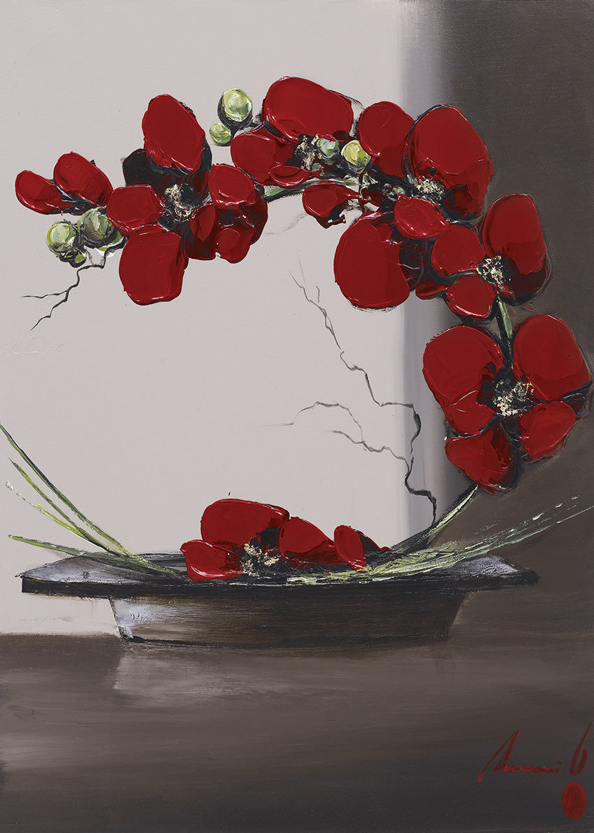 MC1288 Sitting Poppies II,  available in multiple sizes