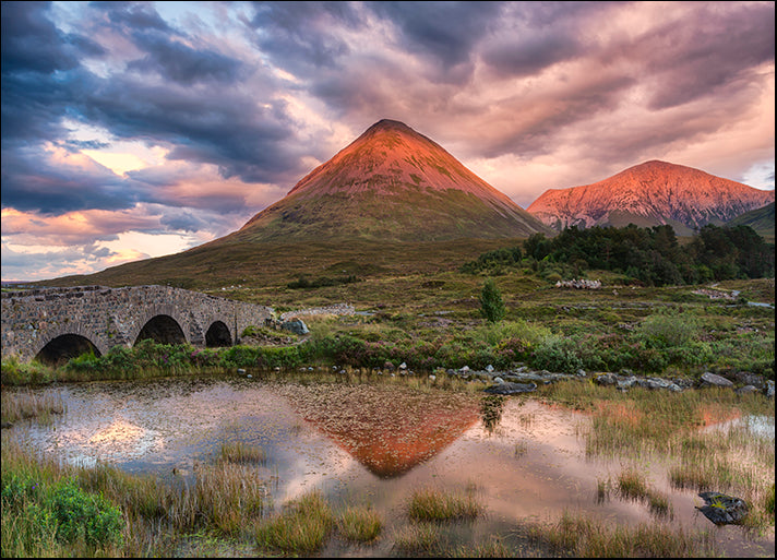 MICBLA140471 Glamaig Sunset, by Michael Blanchette Photography, available in multiple sizes