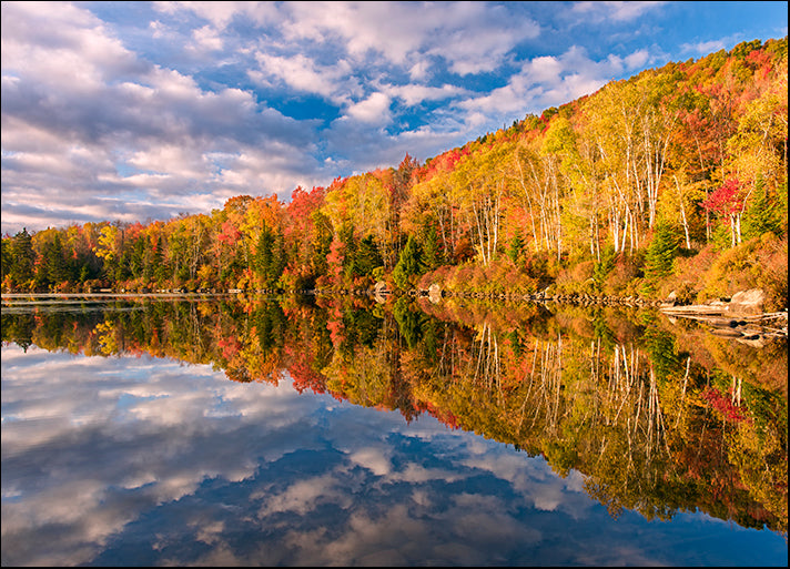 MICBLA140482 October Mirror, by Michael Blanchette Photography, available in multiple sizes