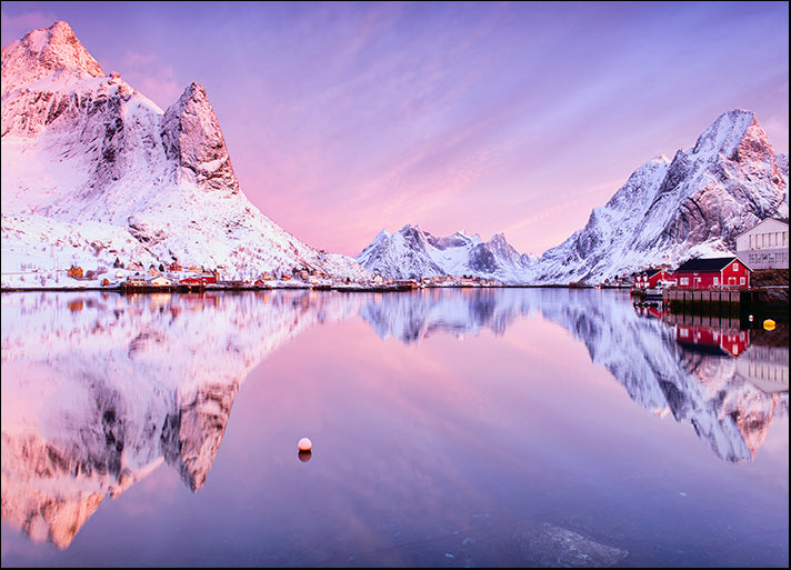 MICBLA140489 Sunrise at the Fjord, by Michael Blanchette Photography, available in multiple sizes