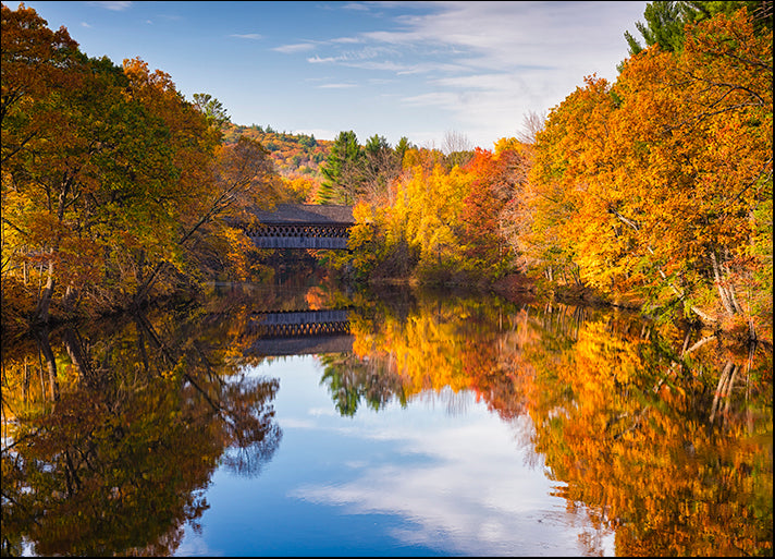 MICBLA140495 Wooden Reflections, by Michael Blanchette Photography, available in multiple sizes - Chamton