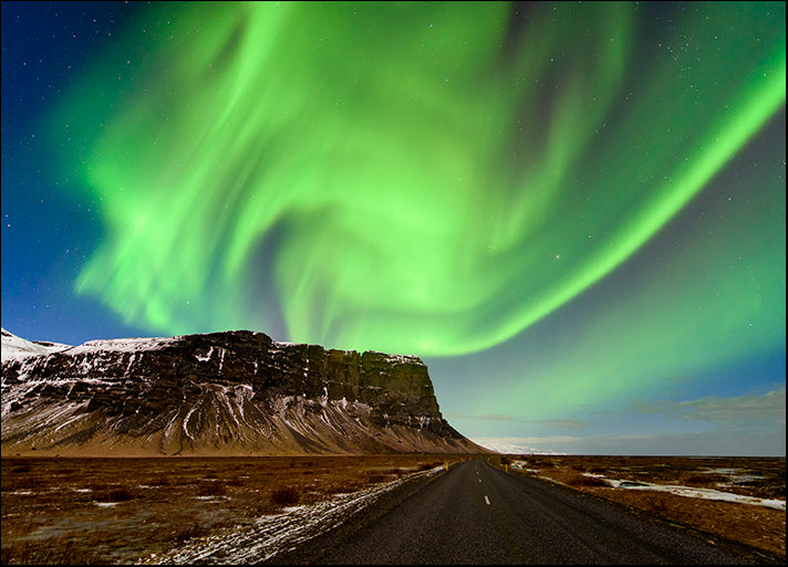 MICBLA141909 Aurora Splash, by Michael Blanchette Photography, available in multiple sizes