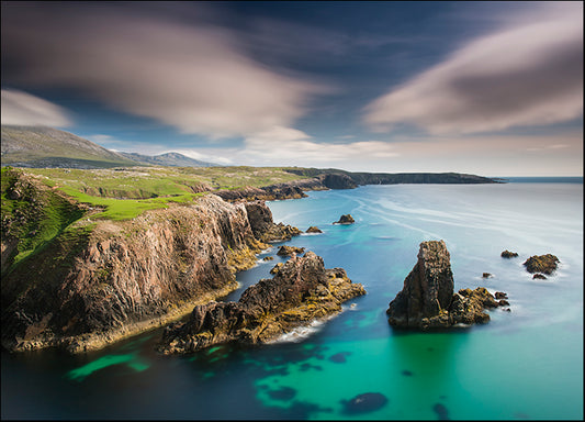 MICBLA141913 Cliffs of Mangersta, by Michael Blanchette Photography, available in multiple sizes