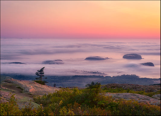 MICBLA141924 Islands In The Fog, by Michael Blanchette Photography, available in multiple sizes - Chamton
