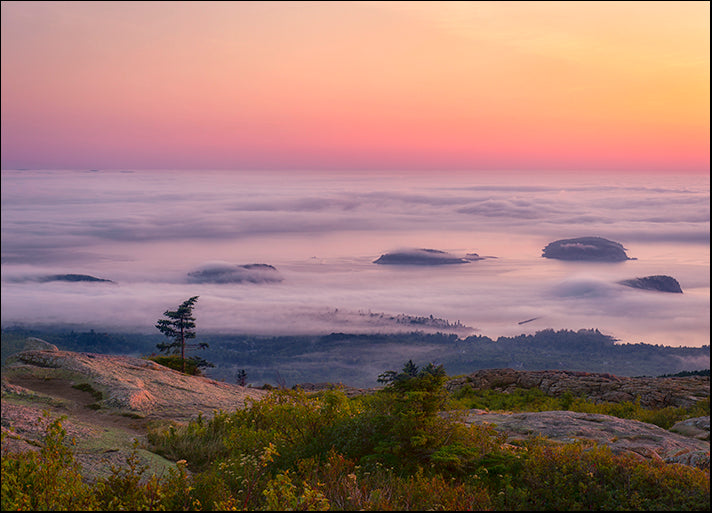 MICBLA141924 Islands In The Fog, by Michael Blanchette Photography, available in multiple sizes