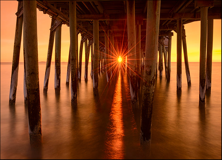 MICBLA141954 Under The Pier, by Michael Blanchette Photography, available in multiple sizes