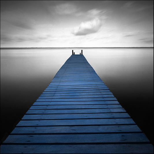 MOILEV132762 Walk the Blue Jetty , available in multiple sizes