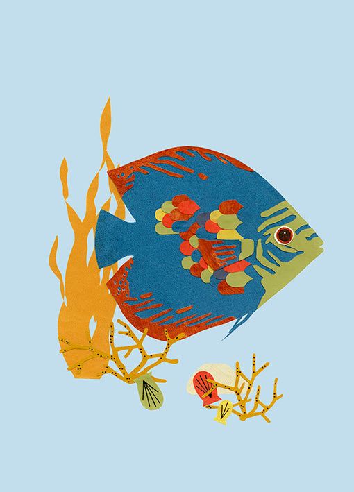 100658 Fish, by Marie, available in multiple sizes