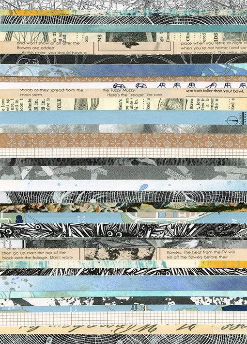 90946 Horizontal Botanical Lines, by Marie, available in multiple sizes