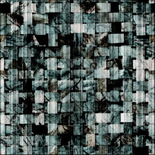91192 Shaped Blue Black Abstract, by Maschek, available in multiple sizes