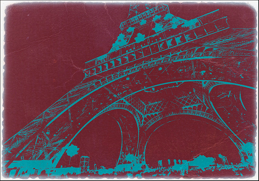 NAXART118996 Eiffel Tower, available in multiple sizes - Chamton