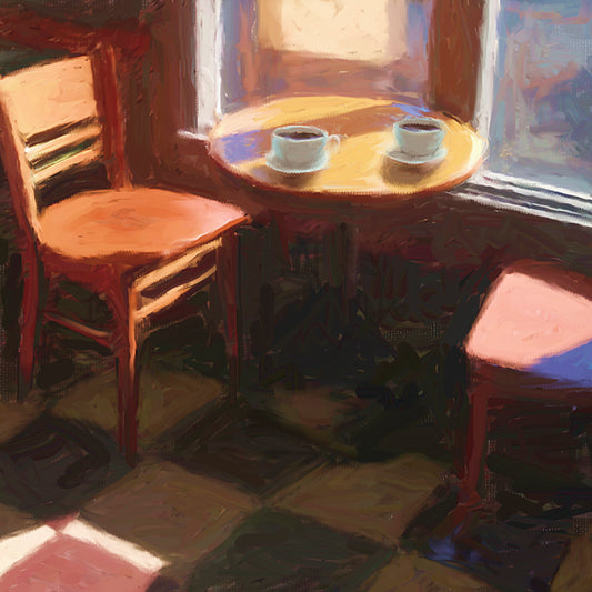 NZ033-A - Cafe Time I, available in multiple sizes