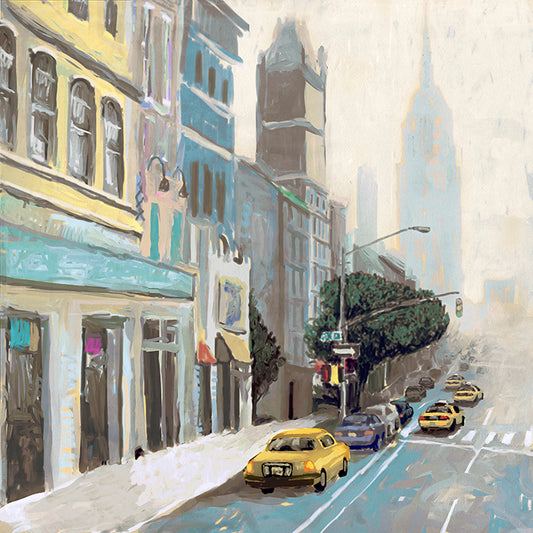 NZ035-A - Modern New York,  available in multiple sizes - Chamton