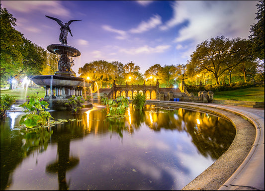 h9480519 New York City USA at Bethesda Fountain, available in multiple sizes - Chamton