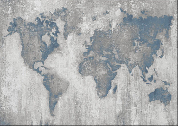 PJAR-393-ALT-V4 Map of the World V4 by Liz Jardine, available in multiple sizes