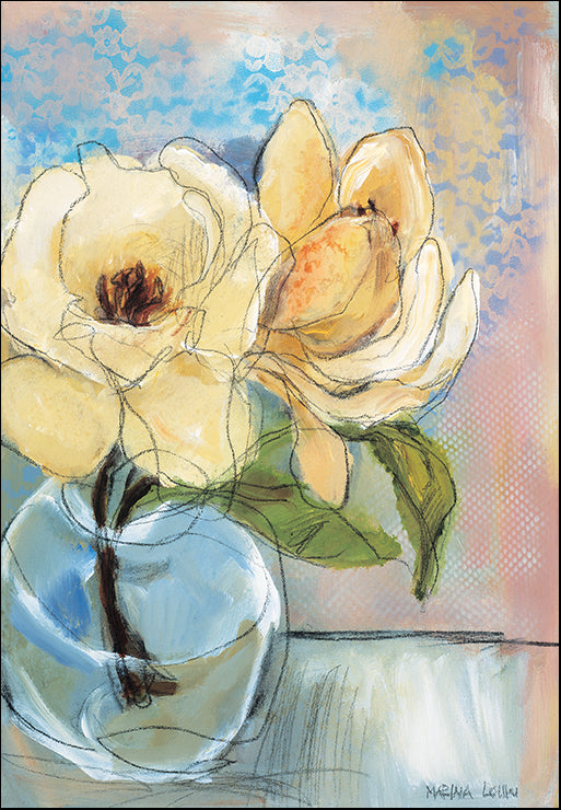 PLOU-103 Magnolia Perfection II by Marina Louw, available in multiple sizes