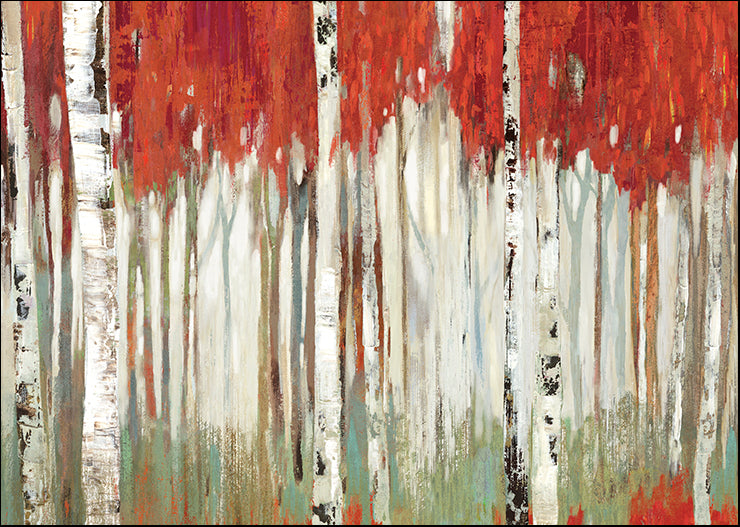 PS064-A Red Landscape, available in multiple sizes