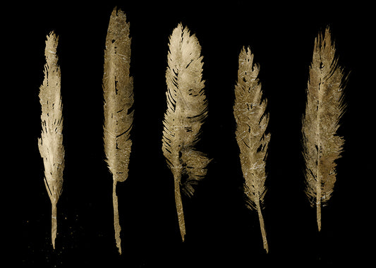 PX101-A Gold Feathers I, available in multiple sizes