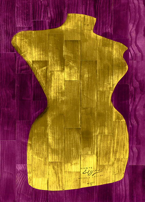88142 Female Torso Bust Silhouette II, by Paperplate, available in multiple sizes - Chamton