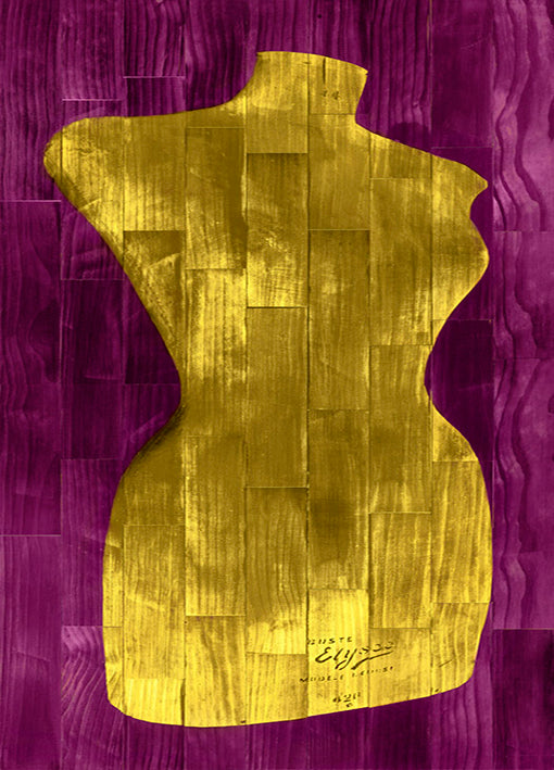 88142 Female Torso Bust Silhouette II, by Paperplate, available in multiple sizes