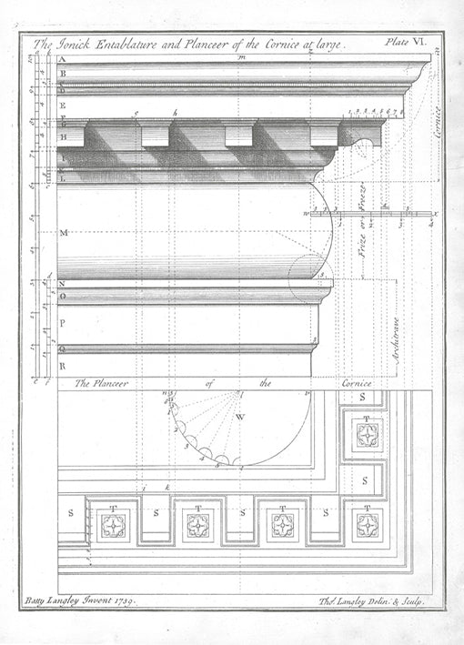 Porter,83656 The Turnick Entablature, by Porter Design, available in multiple sizes