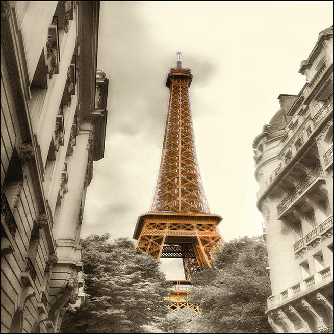 QPD-SQ-015_EiffelTower, To colour the Eiffel Tower  , available in multiple sizes