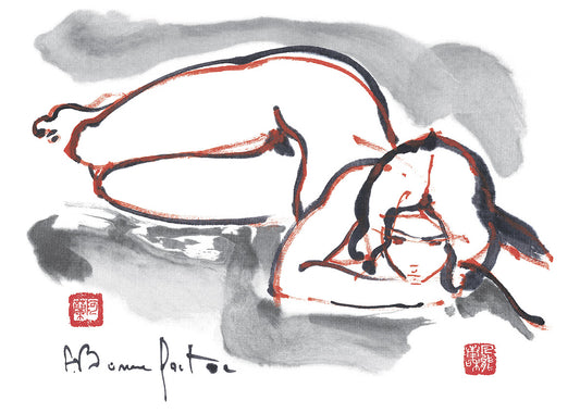 R4124 Nude Sketching III,  available in multiple sizes - Chamton
