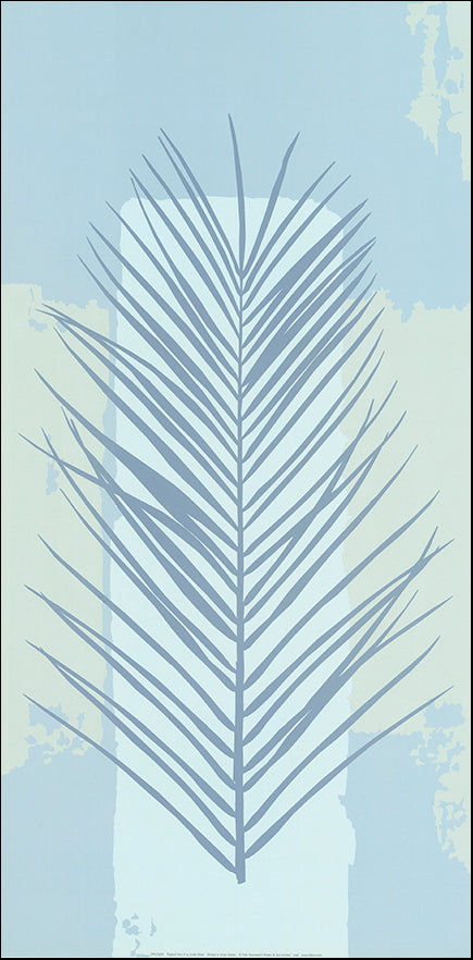 R SPK2634 Tropical Fern 2 by Linda Wood 30x61cm on paper