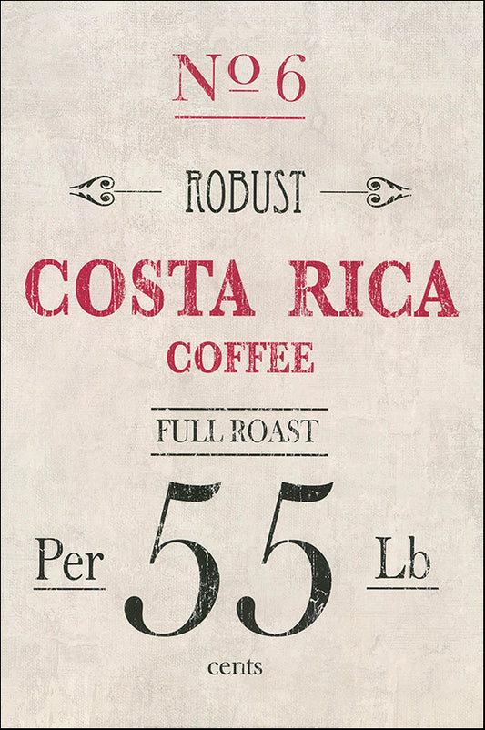 R SPQ5594 Costa Rica coffee by The Vintage Collection 40x61cm on paper - Chamton