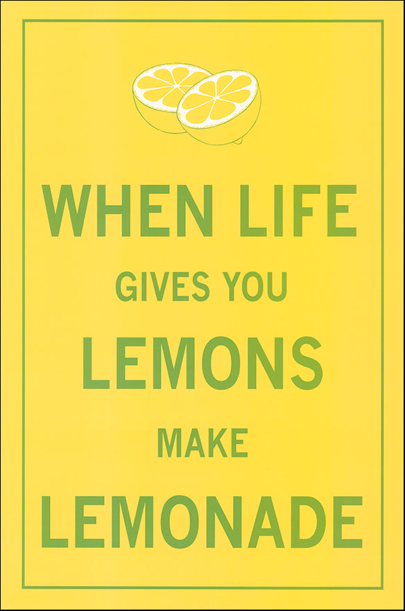 R SPQ5611 When Life Gives you Lemons by The Vintage Collection 40x61cm on paper - Chamton