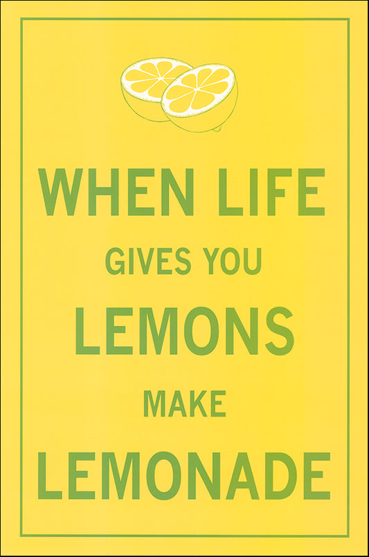 R SPQ5611 When Life Gives you Lemons by The Vintage Collection 40x61cm on paper - Chamton