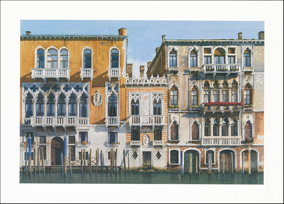R SPT8527 Palazetto Tron by Jonothan Pike 70x50cm on paper - Chamton
