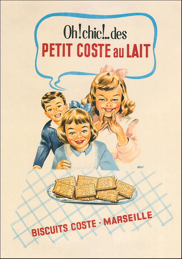 R SPT8531 Petit Coste au Lait by The Vintage Collection 50x70cm on paper