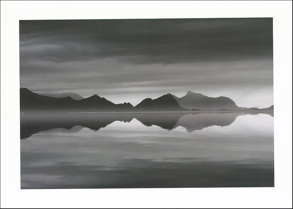 R SPT8551 Mirrored Silver Sea by Andreas Stridsberg 70x50cm on paper