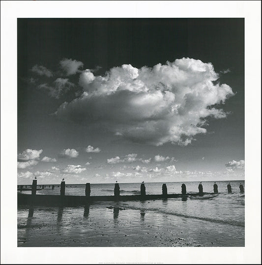 R SPV9279 Sea and Sky 3 by Bill Philip 70x70cm on paper - Chamton