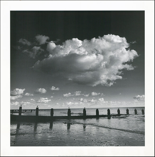 R SPV9279 Sea and Sky 3 by Bill Philip 70x70cm on paper