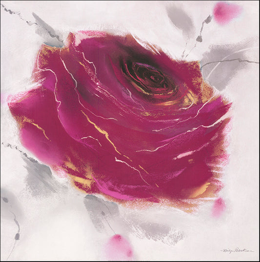 R SPV9304 Rosewood 2 by Marilyn Robertson 70x70cm on paper