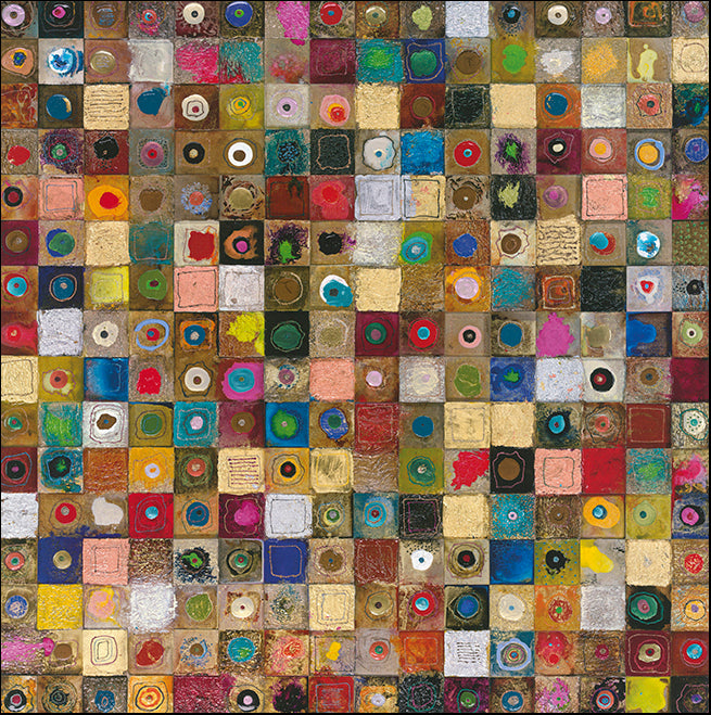 R X6361 Galvanize by Douglas 68x68cm on paper - Chamton