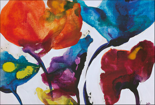 R X6368 Affluent 1 by Leila 91x60cm on paper - Chamton