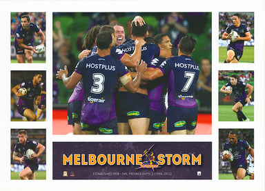 Rugby Melbourne Storm 50x70cm paper - Chamton
