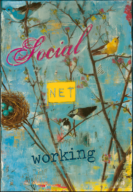 PJAR-200 Social Networking by Liz Jardine, available in multiple sizes