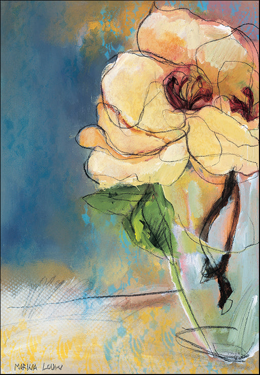 PLOU-102 Magnolia Perfection I by Marina Louw, available in multiple sizes - Chamton