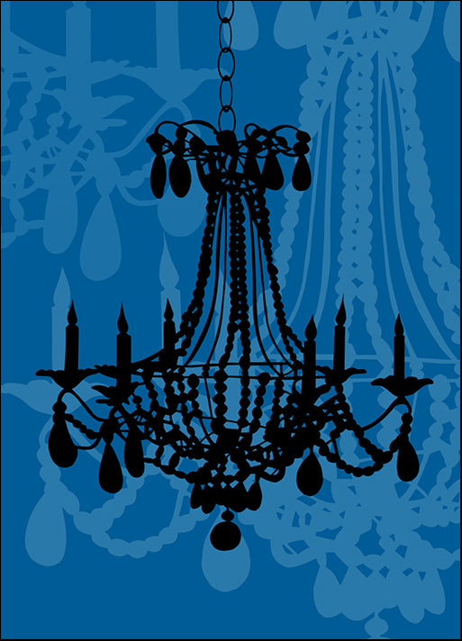 76035 Chandelier 4 Blueberry, by Sowell, available in multiple sizes