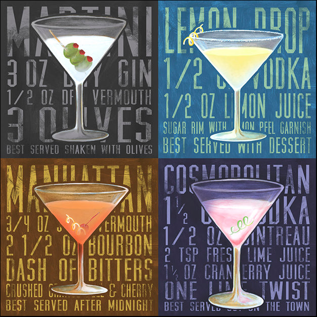 89592 Martini Glass Cocktails, by Steffen, available in multiple sizes