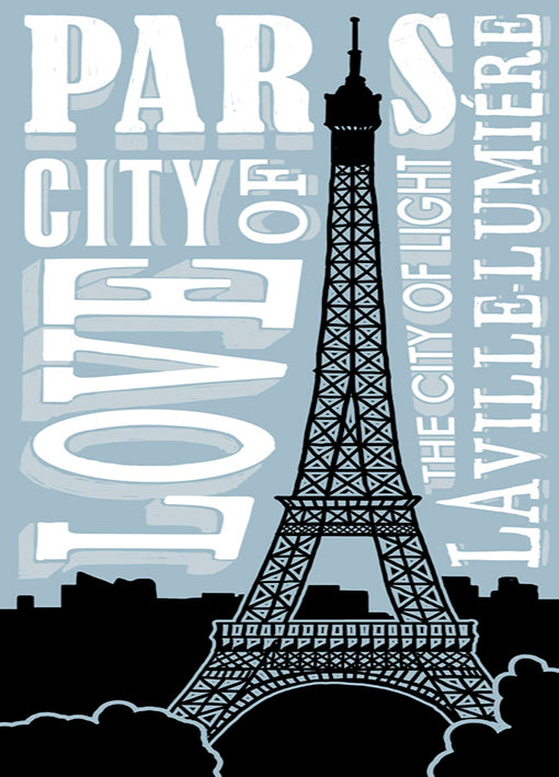 89618 City of Love Poster, by Steffen, available in multiple sizes