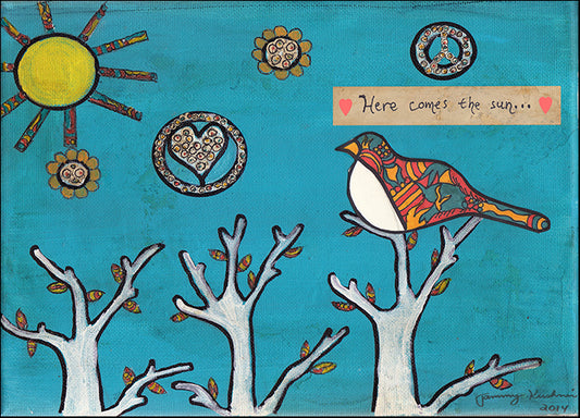 TAMKUS134752 Here Comes The Sun, by Tammy Kushnir, available in multiple sizes
