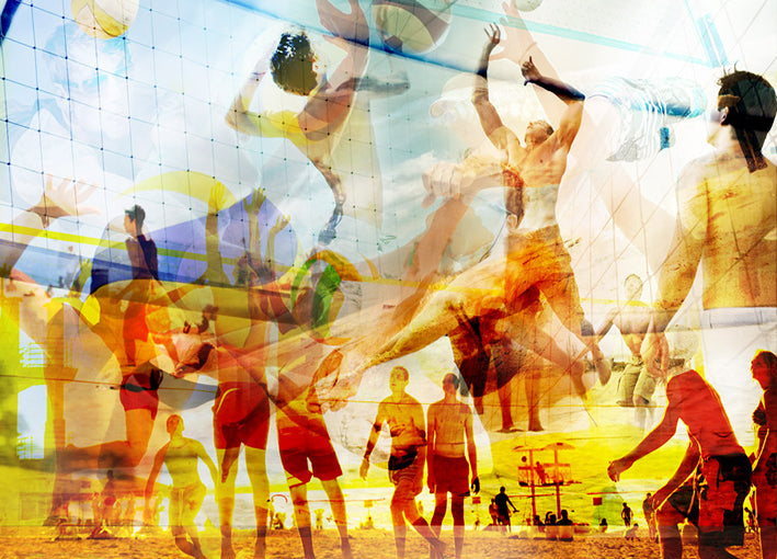 102213 Beach Volleyball 2, by THE studio, available in multiple sizes
